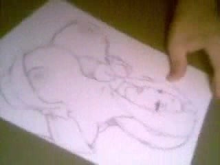 my 1st drawing video
