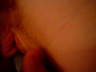 Blonde babe goes doggystyle