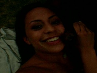 interracial love on a pool raft