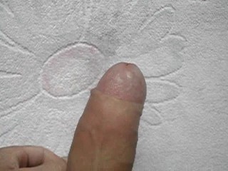 Cliffhanger cums with 9 spurts