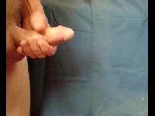 wanking off a load