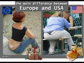The main difference between Europe and the USA